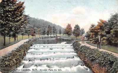 Kirkside Park the Falls Roxbury, New York Postcard