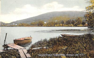 Lake View Rockland Lake, New York Postcard