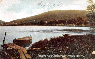 Lake View Rockland Lake, New York Postcard