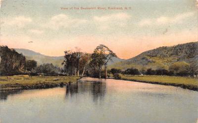 Beaverkill River Rockland, New York Postcard