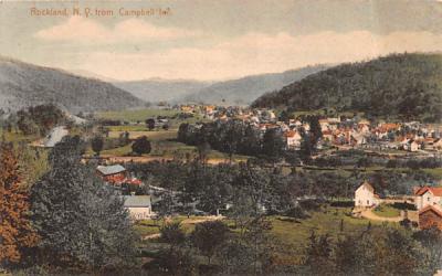 From Campbell Inn Rockland, New York Postcard