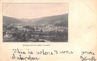 In the Valley Rockland, New York Postcard