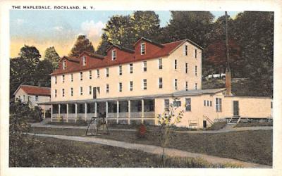 The Mapledale Rockland, New York Postcard