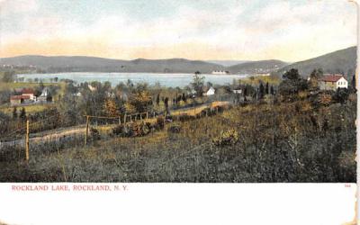 Rockland Lake New York Postcard