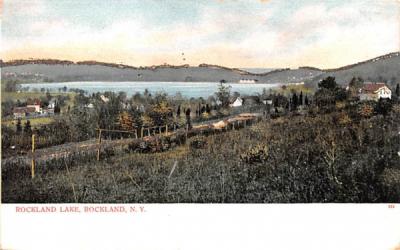 Rockland Lake New York Postcard