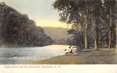 Maple Grove on the Beaverkill Rockland, New York Postcard