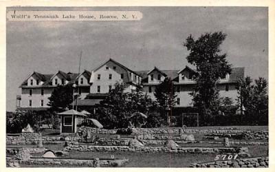 Wolff's Tennanah Lake House Roscoe, New York Postcard