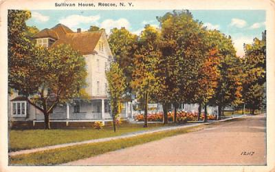 Sullivan House Roscoe, New York Postcard