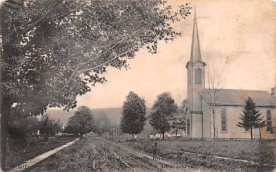 Presbyterian Church Roscoe, New York Postcard