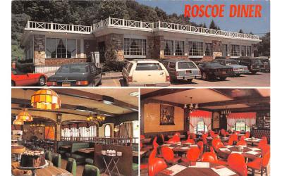 Roscoe Diner New York Postcard