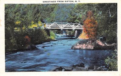 Greetings from Rifton, New York Postcard