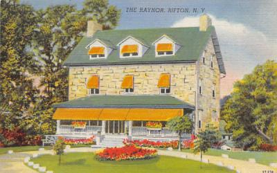 The Raynor  Rifton, New York Postcard