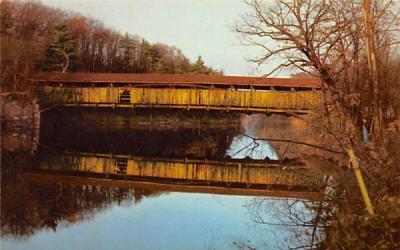Perrines Bridge Rifton, New York Postcard
