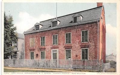 Fort Crolo Rensselaer, New York Postcard