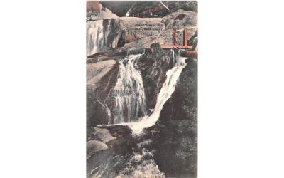 Falls at Irwin Mill Rensselaer, New York Postcard