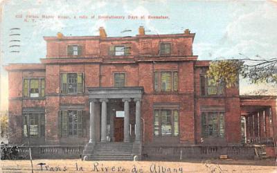 Old Forbes Manor House Rensselaer, New York Postcard