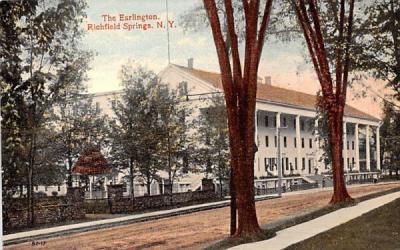 The Earlington Richfield Springs, New York Postcard
