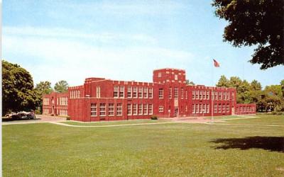 Ripley Central School New York Postcard