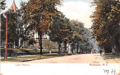 Lake Avenue Rochester, New York Postcard