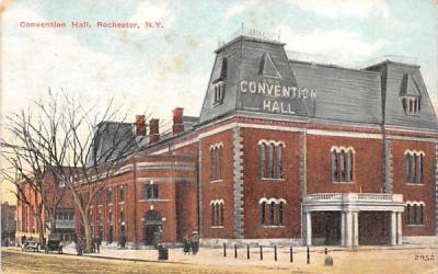 Convention Hall Rochester, New York Postcard