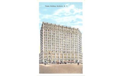 Temple Building Rochester, New York Postcard