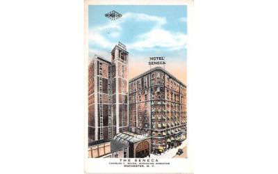 The Seneca Hotel Rochester, New York Postcard