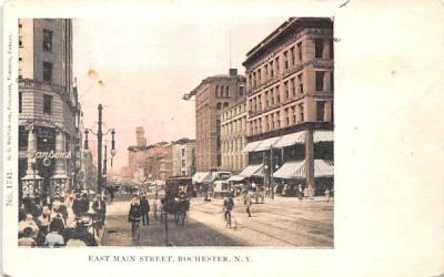 East Main Street Rochester, New York Postcard