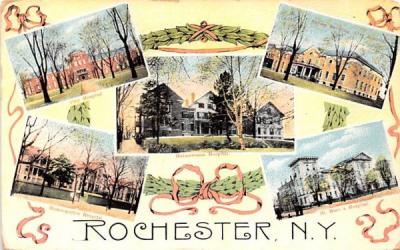 City Hospital Rochester, New York Postcard