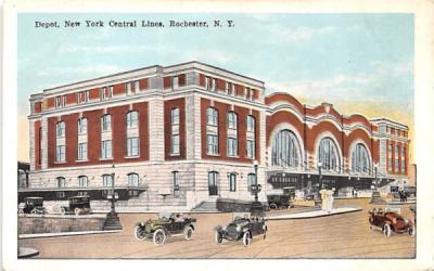 Depot Rochester, New York Postcard