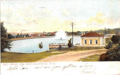 Mount Hope Reservoir Rochester, New York Postcard