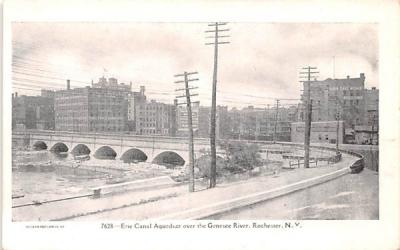 Erie Canal Aqueduct Rochester, New York Postcard