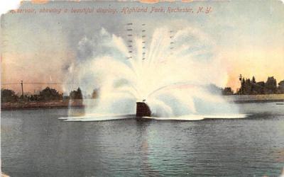 Reservoir Rochester, New York Postcard