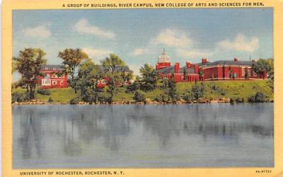 River Campus Rochester, New York Postcard