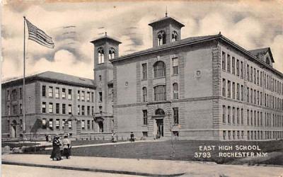 East High School Rochester, New York Postcard