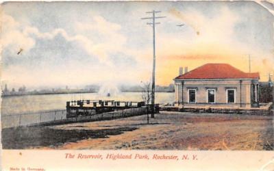 The Reservoir Rochester, New York Postcard