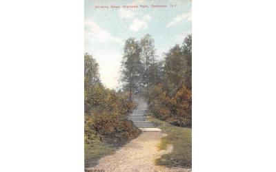 Winding Steps Rochester, New York Postcard