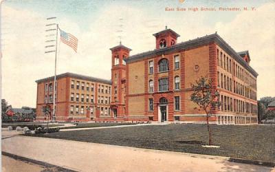 East Side High School Rochester, New York Postcard