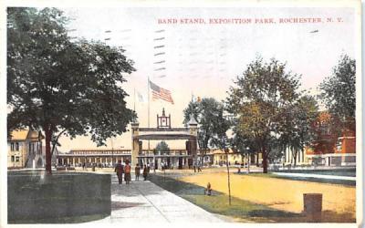 Band Stand Rochester, New York Postcard