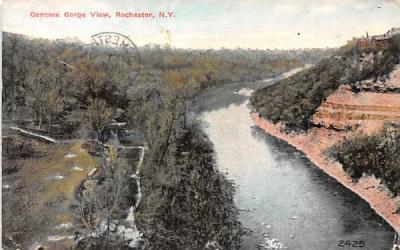 Genesee Gorge Rochester, New York Postcard