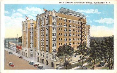 Sagamore Apartment Hotel Rochester, New York Postcard