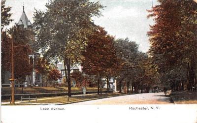 Lake Avenue Rochester, New York Postcard