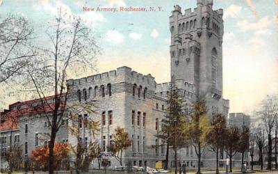 New Armory Rochester, New York Postcard