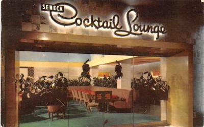 Seneca Cocktail Lounge Rochester, New York Postcard