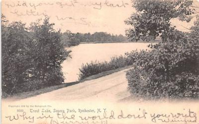 Trout Lake Rochester, New York Postcard