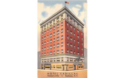 Hotel Cadillac Rochester, New York Postcard