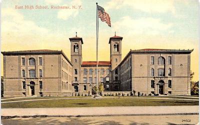 East High School Rochester, New York Postcard