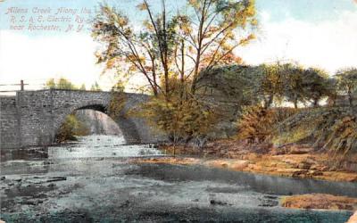 Allen's Creek Rochester, New York Postcard