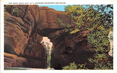 The Arch Rock City, New York Postcard