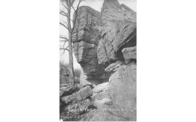 Under the Rocks Rock City, New York Postcard