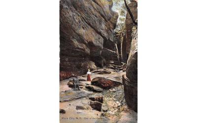 One of the Canons Rock City, New York Postcard
